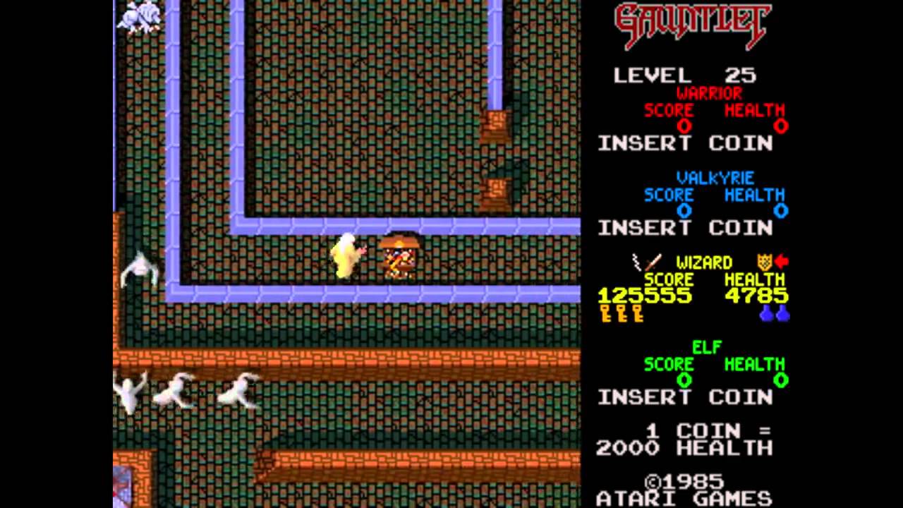 ぷぅの名前の由来になったゲームGauntlet