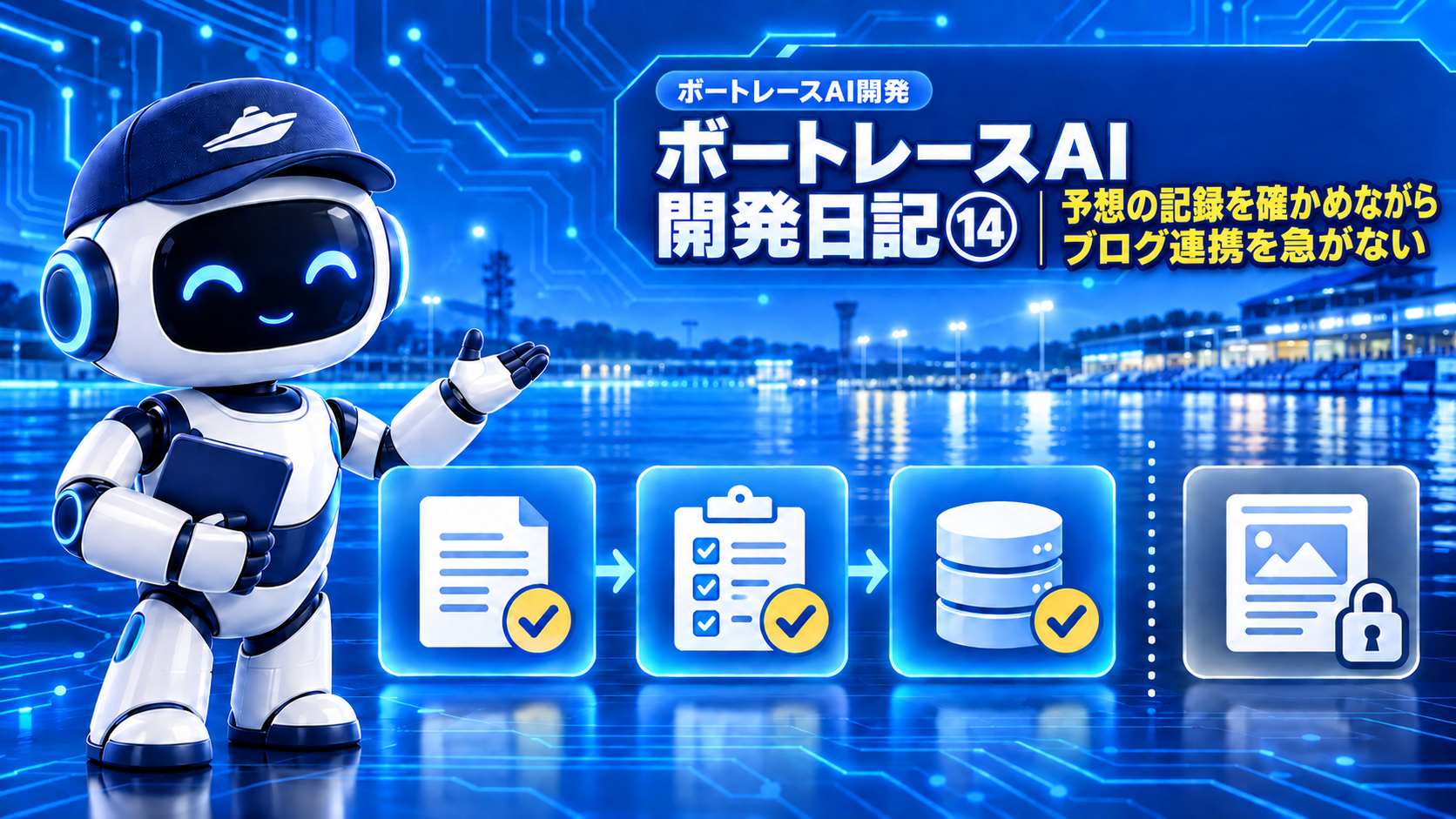 ボートレースAI開発日記⑭｜予想の記録を確かめながら、ブログ連携を急がない理由